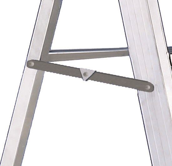 Regina Vip - Escalera de almacén con plataforma de aluminio