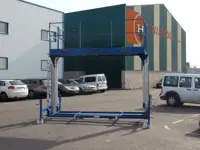 Teleskopplattform für Züge