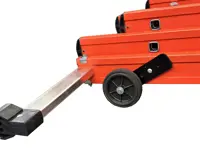 Transporträder für Ausfahrleitern