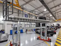 Aluminium- und Stahlplattform für Lkw