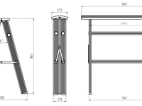 Bock Stand Aus Aluminium