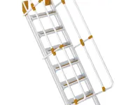 Aluminium-Aufstiegsleiter 54°