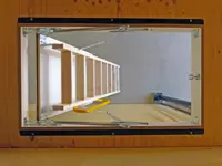 Einziehbare Holztreppe für Decken