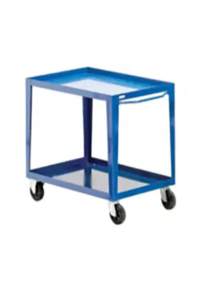 Werkzeugwagen mit 2 Regalen 100x60