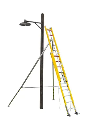 FIBRASAFE FSA (Holzstange) - 100 % isolierende Fiberglas-Arbeitsstation...