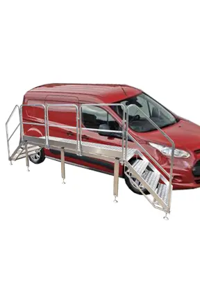 Plattform für Wagenwartung