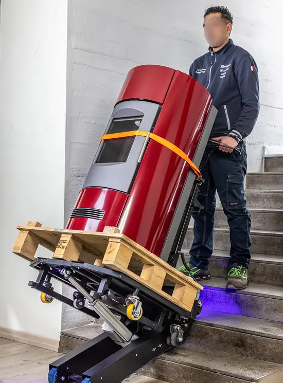 Ketten-D-Ketten-Elektrischer Treppenkletterwagen