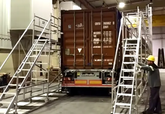 Spezielle Struktur für Container