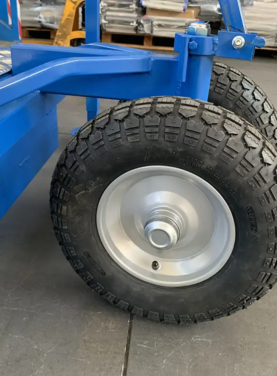 Plattform mit Deichsel für Tanker und Tanker