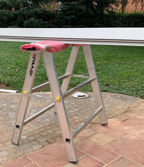 Bock Stand Aus Aluminium