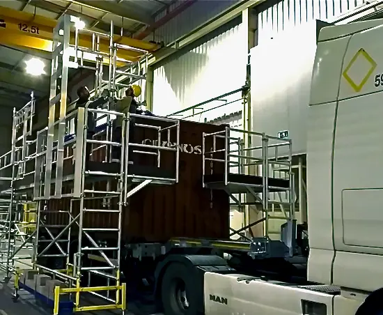 Spezielle Struktur für Container