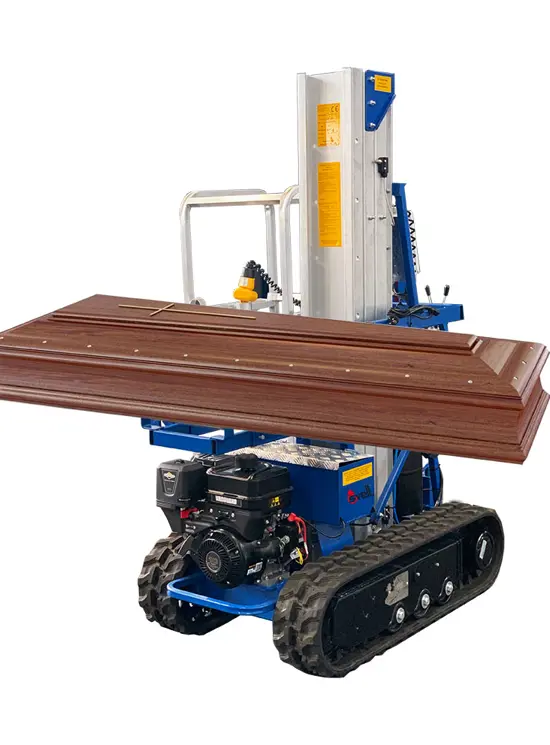 Selbstfahrender Ketten-Sargheber