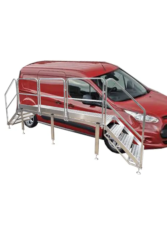 Plattform für Wagenwartung