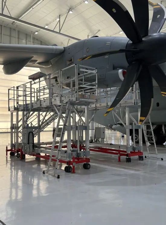 Spezielle Struktur für Flugzeugtriebwerke