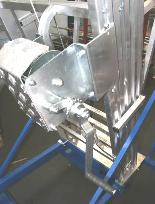 Leiter für Fässer und Behälter