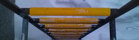 Rutschfeste Abdeckung für Wirbel