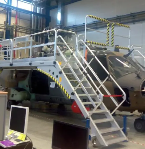 Spezielle Strukturen für Hubschrauber