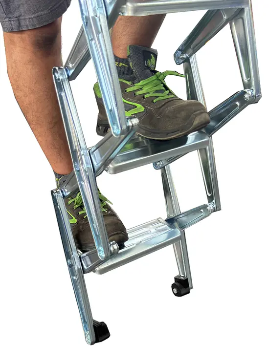 Einziehbare Deckenleiter HARMONICA