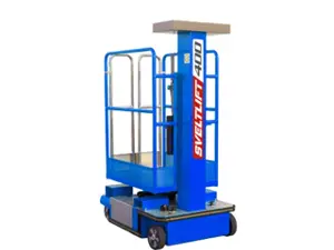 Nuevo catálogo de plataformas elevadoras PEMP SVELT – Elevadores unipersonales y máquinas de elevación