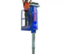 Nuevo catálogo de plataformas elevadoras PEMP SVELT – Elevadores unipersonales y máquinas de elevación
