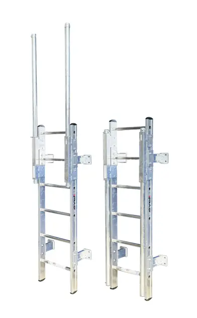 Ladder for wells and manholes