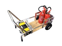 Handtruck for Extinguishers Grisù