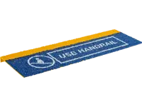 NON-SLIP PROFILES FOR FIXED OR PORTABLE STAIR TREADS