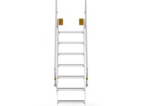 Aluminium access ladder 54°