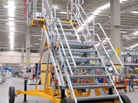 Cockpit access platform