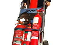 Handtruck for Extinguishers Grisù