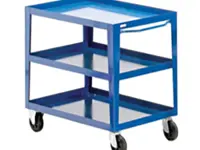 Tool trolley with 3 shelves 100x60