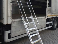 Truck access ladder