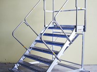 Coach access ladder 