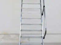 Aluminium stairs for outdoor 