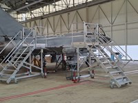 Stairs for Airports and Airplanes