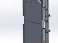 Hooped vertical ladder (Self system)