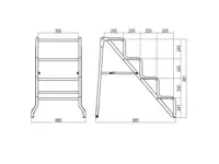 4-step construction stool
