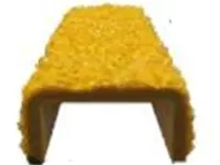 Non-slip covers for fixed or portable ladder rungs