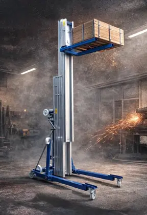Transportable compact material... - Transportable compact material lifts 
