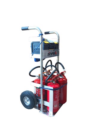 Handtruck for Extinguishers Grisù