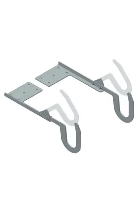 Adjustable ladder hook 