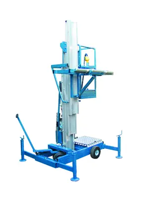 Push around compact coffin lift for lateral entombment 