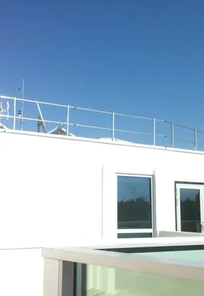 NTC permanent protective railing