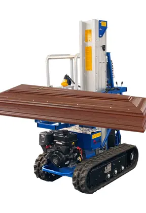 Crawler coffin lift