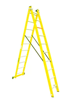 V2E 2-section ladder 100% fiberglass