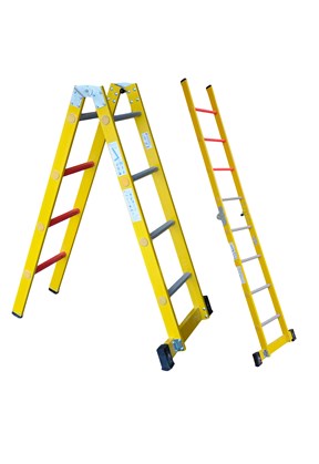 V2X - Multipurpose fiberglass ladder