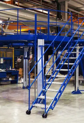 Circular platform - For special applications, vehicles, machinery