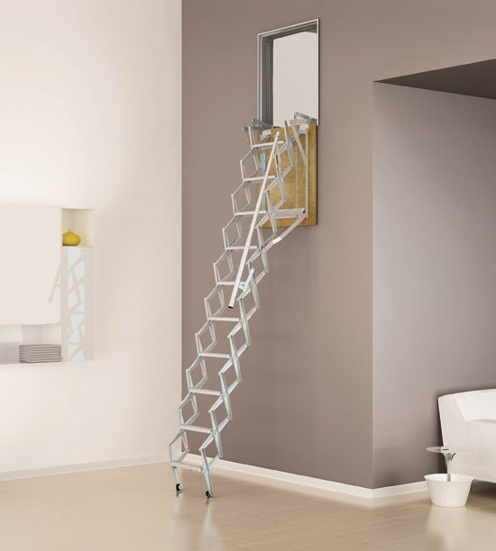 Wall loft ladder Harmonica