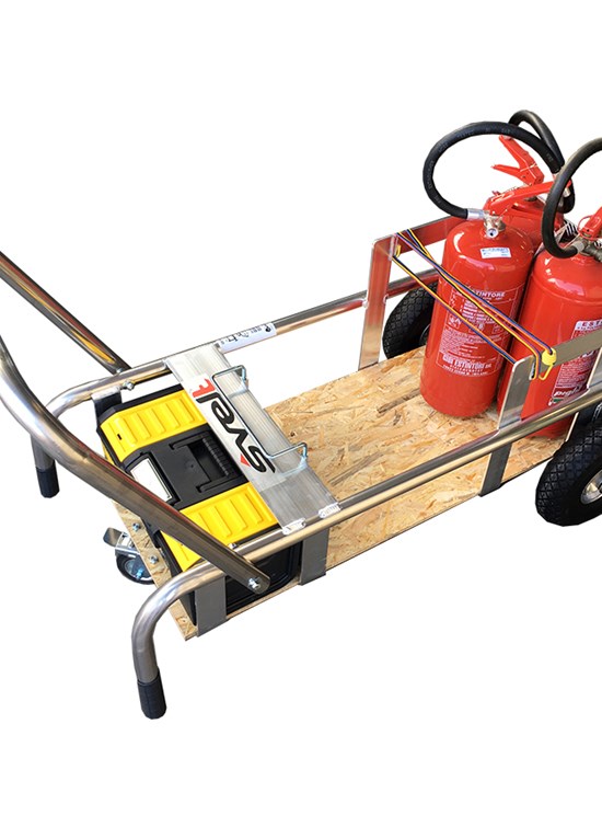 Handtruck for Extinguishers Grisù