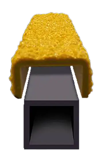 Non-slip cover for pegs